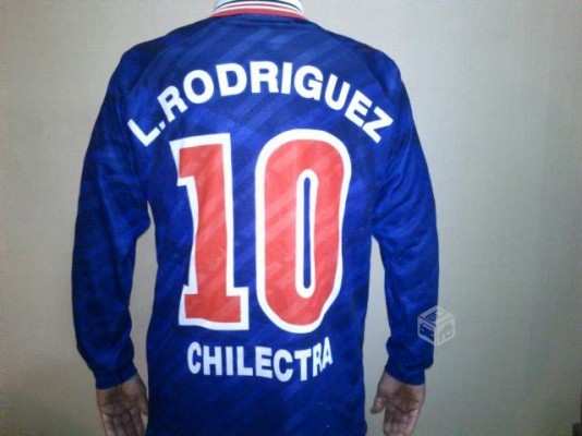 Camiseta U De Chile Leo Rodriguez Ano 96